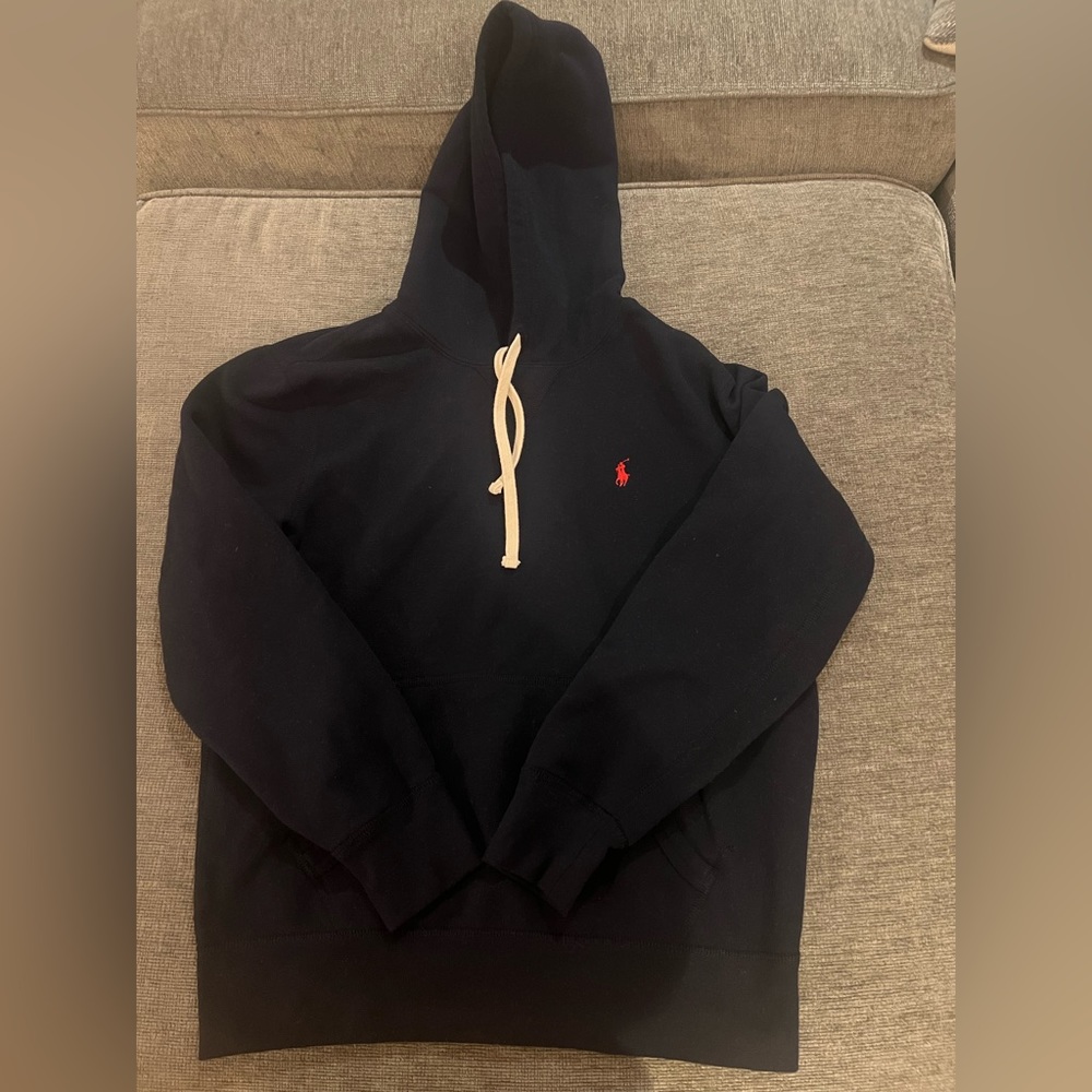 Men’s Navy Polo Hoodie size Medium